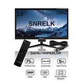 Snrelk 49 Ekran 12V Karavan Tekne Yat Uyumlu Çakmaklık Girişli Vga- Hdmı Pro Led Tv Monitör