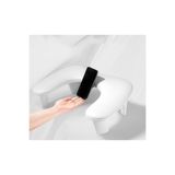SNRQI Oval U Tipi Telefon Standlı Ergonomik Manikür Sehpası Beyaz Manikür Kol Desteği UT1W
