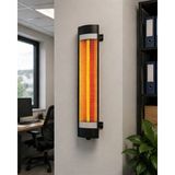 Sns Ticaret 3000W Duvara Monte Infrared Isıtıcı – Ayarlanabilir Termostatlı Elektrikli Isıtıcı - 3000 W