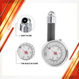 Sns Ticaret Metal Oto Lastik Hava Basınç Ölçme Saati 10x4,8x2,3 cm Bisiklet Motosiklet İçin - basınç ölçer