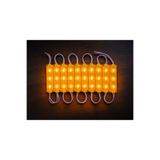 SNSTİCARET 3 Çipli Ayak Altı LED Modül Seti 12V Araç İçi Ambiyans Aydınlatma Su Geçirmez 1 adet Parmak