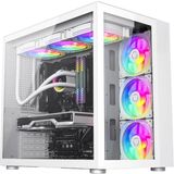 SNT Energy Snt Warzone Iı 750 Watt 80+ Bronze Güç Kaynağı 7x Argb Fan Uzaktan Kumandalı Argb Controller Gaming Kasa Beyaz