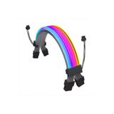 Snt Slv-8ppe-b Argb 8-pin Atx Pcı Exp 2 X Sleeve Ekran Kartı Siyah Güç Uzatma Kablosu