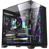 Snt Subzero Plus 7 x Argb Fan Uzaktan Kumanda Midi Tower Atx Siyah Oyuncu Kasası - Yok