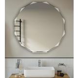 SNUGACE Banyo Aynası - Çerçevesiz Oval, 20 inç