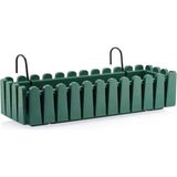 SO-İB03 Yeşil Askılı Balkon Saksı Takım 14 Lt No 3