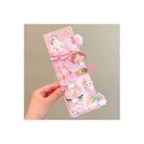 So Much Accesories So-Much Yeni Model Çocuk Lastik Pens Toka Seti 15 Adet Pembe