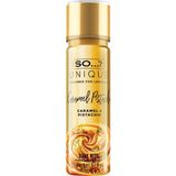 So…? Unique Caramel Pistachio 150 ml Vücut Spreyi Şekerli Koku ile Vegan ve Hayvanlar Üzerinde Test Edilmemiş