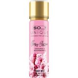 So…? Unique Kiraz Çiçeği Vücut Spreyi 150 ml Kadınlar İçin Çiçeksi Koku ve Vegan Formül