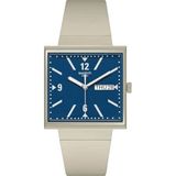 SO34T700-S14 Swatch What If ... Beige? Erkek Kol Saati - Mavi