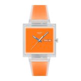 SO38K704 Swatch What If ...See Thru Orange? Unisex Kol Saati SO38K704