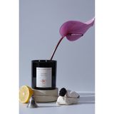 Soap and Candle Cuisine Lucid Mystic Onyx Doğal Soya Siyah Cam Kavanoz Mum | Vegan | 300 gr
