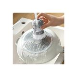 Soap Dispenser Kitchen Brush Sıvı Deterjan Hazneli Bulaşık Fırçası ve Stand