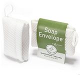 Soap Envelope%100 Geri Dönüştürülmüş ve Kuzey Amerika'da Üretilmiştir - Sabun Sabunu için Sabun Koruyucu Kese, Bar Sabunu için Kabak Banyo Temizleyici + Nazik Eksfoliye Edici