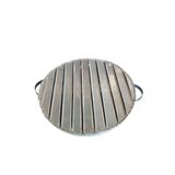 SOBA Yuvarlak mangal ızgarası oluklu 40 cm