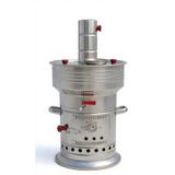 sobapark Odunlu Semaver Kömürlü Semaver Odunlu Kömürlü Çay Semaveri Tek Musluklu Semaver 7 Litre - PASLANMAZ