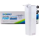 Sobo Akvaryum İç Filtre Yeni Nesil Beyaz 12 W 500 Lt/H