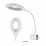 Sobo Akvaryum Klipsli Led Aski Lamba Beyaz+Pembe Sd-9W