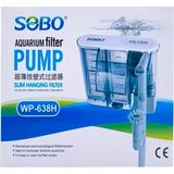 Sobo Akvaryum Şelale Filtre 500 Lt/h 7W 638H Yavru Balık Koruma Özelliği ile Güçlü Filtrasyon