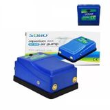 Sobo Ayarlanabilir Çift Çıkışlı Akvaryum Hava Motoru 5W 2x4LT/DAK AP-500