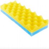Sobo Sarı-Mavi Sünger 32 x 12 x 2 cm Yüksek Filtrasyon Sağlayan Akvaryum Filtre Malzemesi