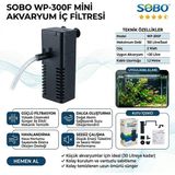 Sobo WP-300F Mini Akvaryum Iç Filtresi
