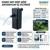 Sobo WP-310F Mini Akvaryum Iç Filtresi