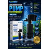 Sobo WP-850F İç Filtre 500 L/H Sessiz Akvaryum İç Filtre Motoru Tatlı ve Tuzlu Su Uyumlu