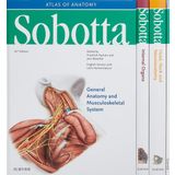 Sobotta Atlas of Anatomy, Package, 16th ed., English/Latin: Musculoskeletal System; Internal Organs; Head, Neck and Neuroanatomy; Muscles Tables, 16e