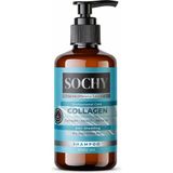 Sochy Collagen Saç Şampuanı 1000 ml Tuzsuz Collagen Keratin Biotin B7 Kurumuş Cansız Saçlar