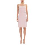 SOCIETA Askılı Mini Elbise 93129 Pembe 40