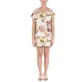 SOCIETA Desenli Örme Mini Elbise 91021 ECRU 38