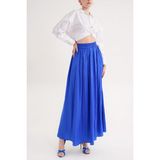 Societa Lacivert Beli Lastikli Uzun Etek 81320 - 01L-Lacivert - M