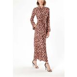 SOCIETA Leopar Düz kesim elbise 93832 Leopar 38