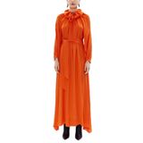 SOCIETA Reglan Kol Salaş Uzun Elbise 93356 Kırmızı 44
