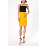 SOCIETA Sarı Kalem etek 80404 Sarı 38