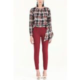 SOCIETA Yandan Cepli Boru Paça Pantolon 41265 Bordo 42