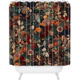 Society6 Burcu Korkmazyurek Egzotik Bahçe-Gece XXXI Duş Perdesi, 182 cm x 175 cm, Çoklu