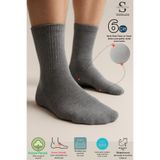 Socketta Erkek Spor Dikişsiz Havlu Taban 6'lı Premium Tenis Soket Çorap
