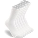 Sockingen 6'lı Kadın Çorap Tenis Soket Boy - Beyaz - 36 - 42