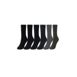 SOCKS 6 Çift Yünlü Erkek Norveç Doğal Yumuşak Kalın Termal Kışlık Fitilli Derbi Soket Çorap Çok Renkli 40-44