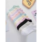 Sockshion Kadın Karışık Extra Soft Renkli Koton Patik Çorap Seti 8 Çift - 35 - 40 - Asorti