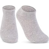 Sockshion Pamuklu Bay Bayan Patik Bilek Boy Çorap 30 Çift Ekonomik Paket - 40 - 44 - Gri