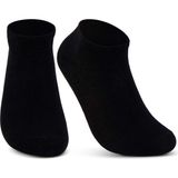 Sockshion Pamuklu Bay Bayan Patik Bilek Boy Çorap 30 Çift Ekonomik Paket - 40 - 44 - Siyah