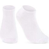 Sockshion Pamuklu Bay Bayan Patik Bilek Boy Çorap 30 Çift Ekonomik Paket - 40 - 45 - 1BW-Beyaz