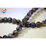 Sodalit Taşı YARIM Dizi 8mm (18cm uzunluğundadır)