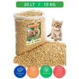 Sodra Kedi Kumu %100 Organik Çam Kokulu Pelet 6mm 20LT (10KG)