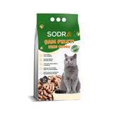 Sodra Kedi Kumu %100 Organik Çam Peleti 6mm 10lt (5kg) Çam Kokulu