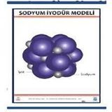 SODYUM İYODÜR (NAL) MODELİ LEVHASI (70X100 CM)