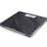Soehnle Style Sense Compact 300 Slate, LCD göstergeli dijital baskül tartısı, ekstra düz tasarım, büyük basma yüzeyi, 180 kg'a kadar taşıma kapasiteli